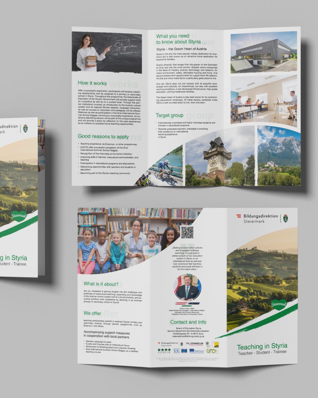 Bildungsdirektion Steiermark - Flyer 2023