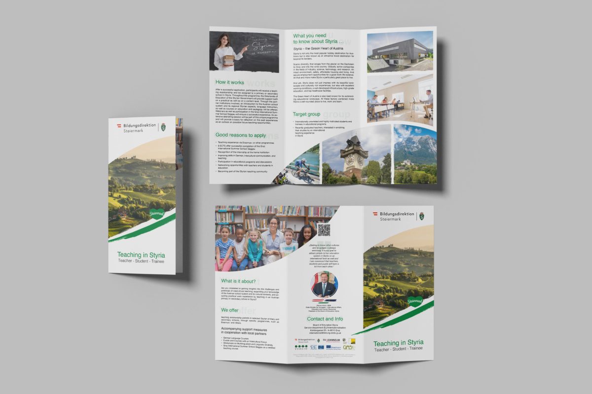 Bildungsdirektion Steiermark - Flyer 2023