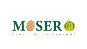 Eier Kürbiskernöl Moser Logo